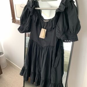 Down Winnie dress black size S